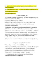 Infekcijų kontrolė: teorija 2 puslapis