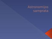 Astronomijos mokslo samprata