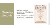 Mikalojus Husovianas ir Mykolas Lietuvis  11 puslapis