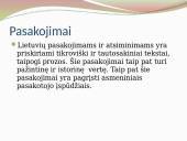 Pasakojamoji tautosaka (skaidrės ir testas) 13 puslapis