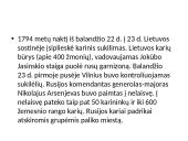 Žymiausios kautynės, ginkluotė 1794 m. sukilime 2 puslapis