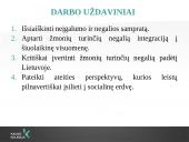 Neįgaliųjų integracija Lietuvoje skaidrės 4 puslapis