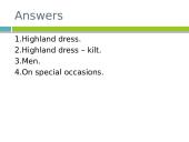 Highland dress – Scottish traditional costume 10 puslapis