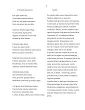 Baimė pamilti. Lietuvių kalbos kūrybinis darbas 8 puslapis