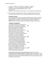 Apšvieta. K. Donelaitis „Šienapjūtė“; „Kelionė į Karaliaučių“ 2 puslapis