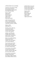 Maironis - praeities atminimas. Tautinio atgimimo idėjos 6 puslapis