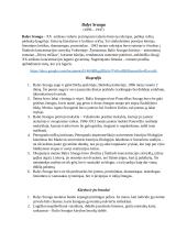 Balys Sruoga (1896 – 1947)