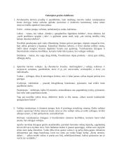 Vakarėjant gražios dobilienos