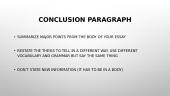 Writing an essay. Introduction and Conclusion 12 puslapis