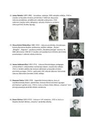 Istorijos egzamino asmenybės (11-12 klasės) 9 puslapis