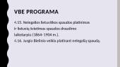 Lietuviškos spaudos draudimas. Knygnešių veikla. Jurgis Bielinis 2 puslapis