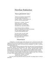Henrikas Radauskas ”Rytas geležinkelio stoty’’