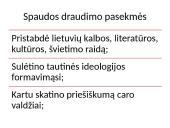 XIX a. – XX a. pradžios Lietuvos kultūros bruožai 12 puslapis