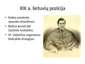 XIX a. – XX a. pradžios Lietuvos kultūros bruožai 9 puslapis