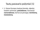 Nacionalizmo epochos Europa 3 puslapis