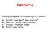 Medžiagų šalinimas bei osmoreguliacija 13 puslapis