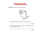 Nervų sistemos valdymas (neuronai, sinapsė, refleksai, nervai, galvos ir nugaros smegenys) 20 puslapis