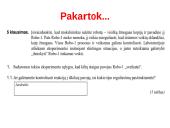 Nervų sistemos valdymas (neuronai, sinapsė, refleksai, nervai, galvos ir nugaros smegenys) 6 puslapis