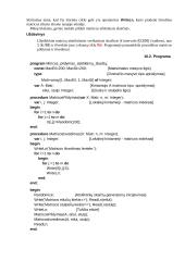 Free Pascal. Dvimačiai masyvai arba matricos 5 puslapis