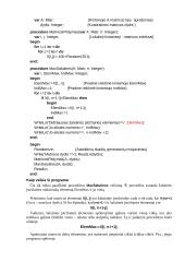 Free Pascal. Dvimačiai masyvai arba matricos 10 puslapis