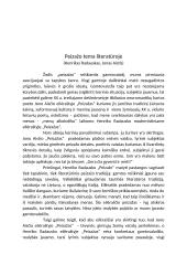 Kūrybos tema literatūroje ir Peizažo tema literatūroje 2 puslapis