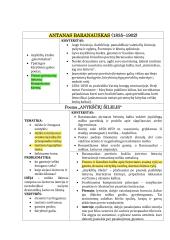 Romantizmo autoriai kartojimui 5 puslapis