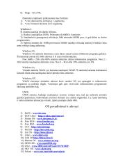 Operacinės sistemos (OS) ir jų klasifikacija 11 puslapis