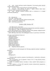 Operacinės sistemos (OS) ir jų klasifikacija 17 puslapis