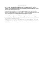 Essay providing solution 