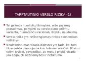 Tarptautinio verslo rizikų samprata 5 puslapis