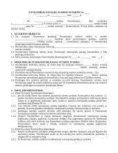 Buto nuomos sutartis