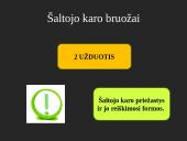 Šaltojo karo pradžia ir bruožai 9 puslapis