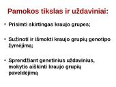 Kraujo grupių paveldėjimas (skaidrės) 2 puslapis