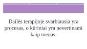 Dailės terapija – kas tai? 8 puslapis