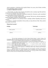 Rankpinigių sutartis (pavyzdys) 2 puslapis