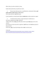 Šalutinių sakinių skyryba - taisyklės 2 puslapis