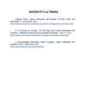 Japonijos 2011 metų Tohokos žemės drebėjimo ir cunamio katastrofa 5 puslapis