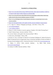 Pradinių klasių mokinių emocinio intelekto ugdymas 11 puslapis