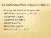 Priešgaisrinė įranga 15 puslapis