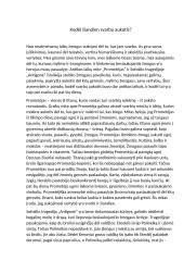 Kodėl šiandien svarbu aukotis? (Sofoklis)