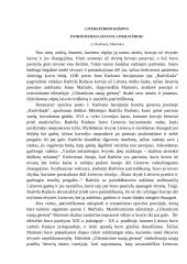 Patriotizmas lietuvių literatūroje (J. Radvanas, Maironis)