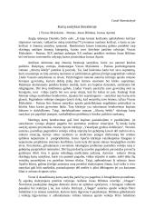 Kartų santykiai literatūroje (Vincas Mykolaitis – Putinas, Jonas Biliūnas, Juozas Aputis)