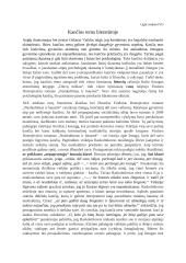 Kančios tema literatūroje (Sruoga, Dostojevskis)