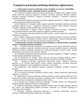 Transporto priemonių registravimas (išregistravimas) Lietuvos Respublikoje 6 puslapis