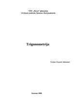 Trigonometrijos teoremos