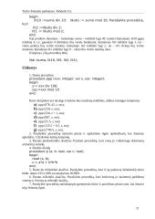 Turbo Pascalio pradmenys. Modulis Crt 20 puslapis