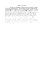 „Dideliam name” analizė 