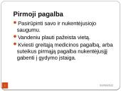 Pirmoji pagalba nuodingoms ir pavojingoms medžiagoms patekus, pro burną, per odą, į akis, kvėpavimo takus 10 puslapis