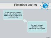 Įelektrinti kūnai, jų sąveika 19 puslapis