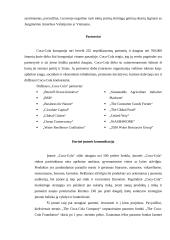 UAB „Coca-Cola“ įmonės išorinės komunikacijos analizė 13 puslapis